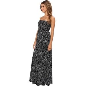 Susana Monaco • Strapless Belted Maxi Dress